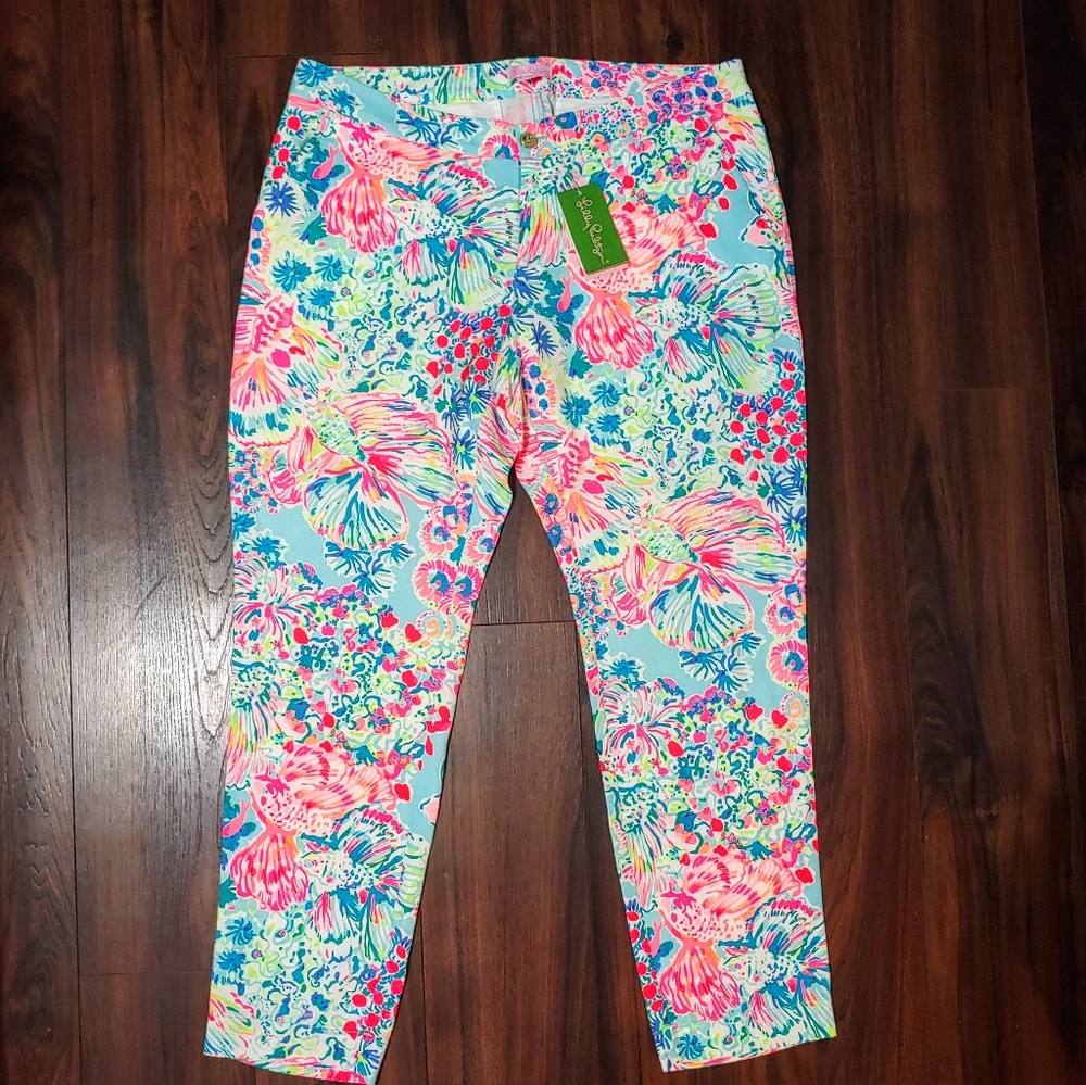 Lilly Pulitzer NWT Alina Pants Size 12